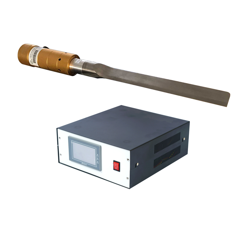 202304161504549 - Cake Cutter Round Manual Ultrasonic Food Cutting Machine With Food Grade Titanium Knife