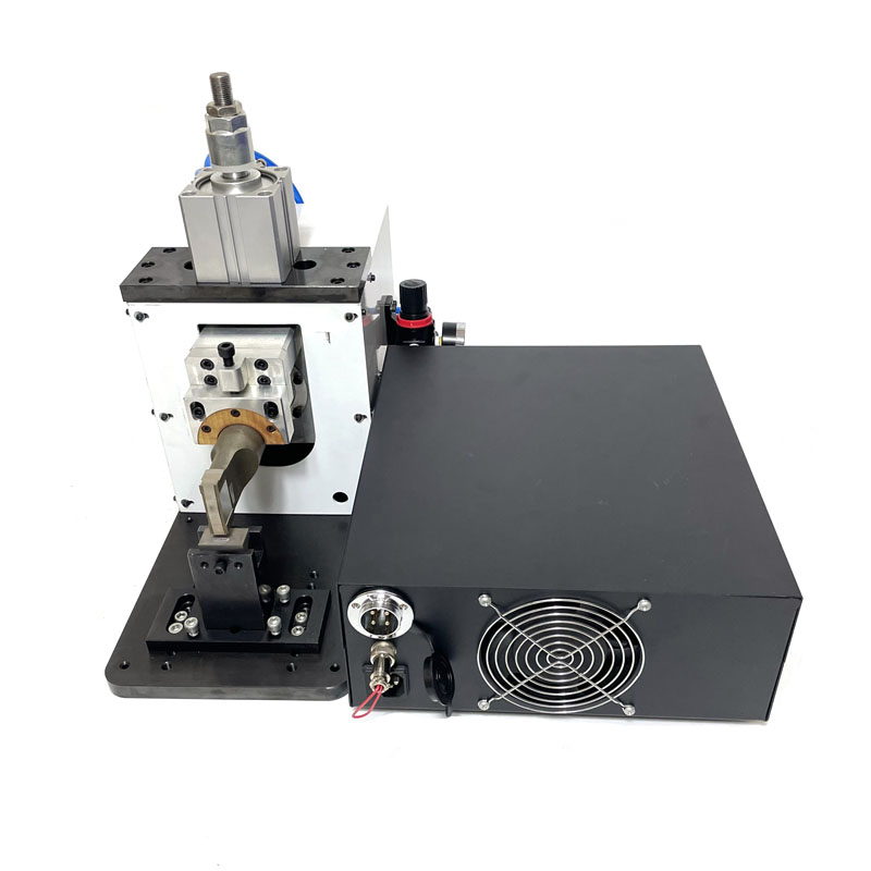 Desk-Top Automatic Ultrasonic Metal Welding Machine for Welding Li-ion Battery Stacked Electrode Sheets and Tabs
