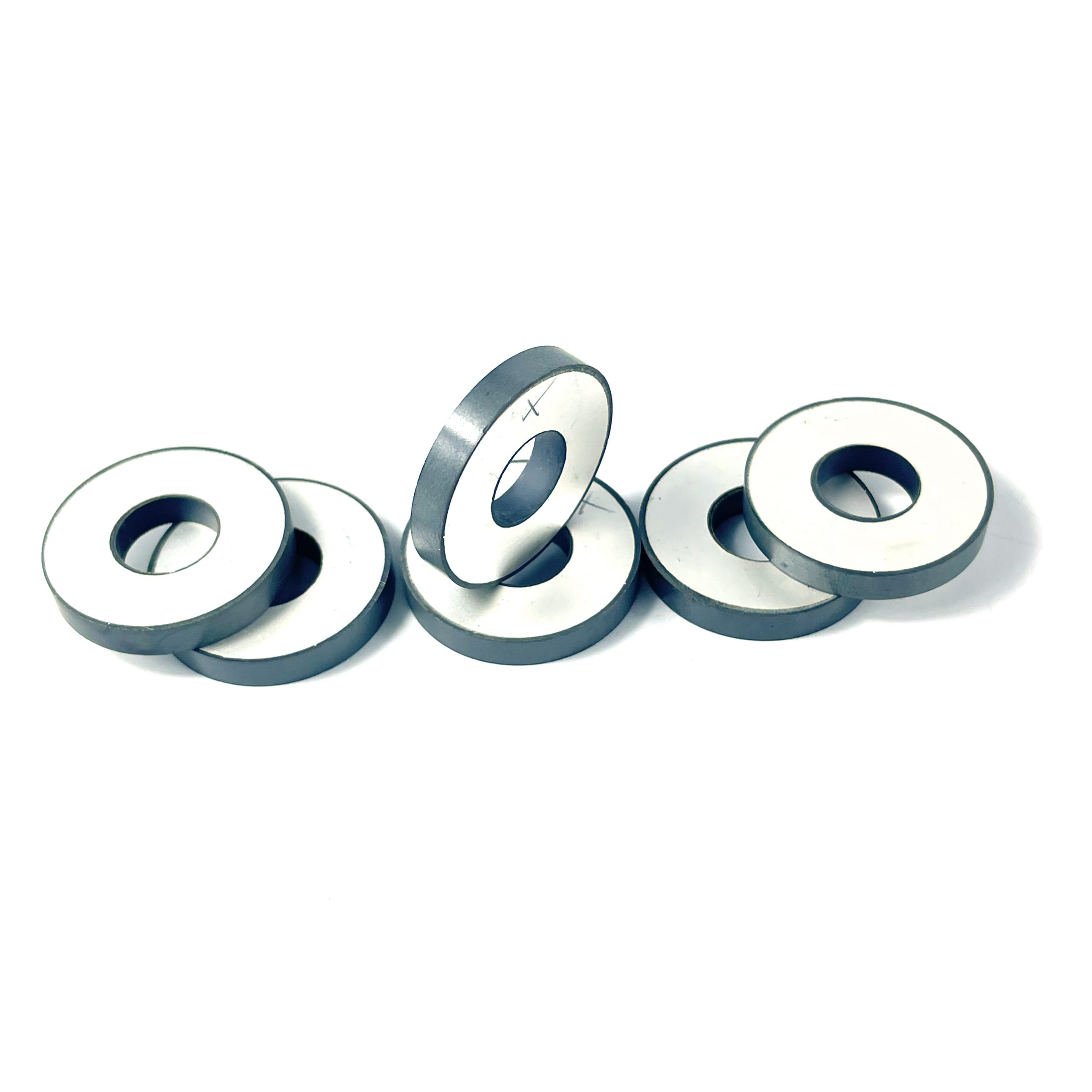 Ultrasonic Welding Mask Machine Piezo Ceramic Ring 60*30*10mm Ultrasonic Transducer Piezoelectric Ceramic Ring