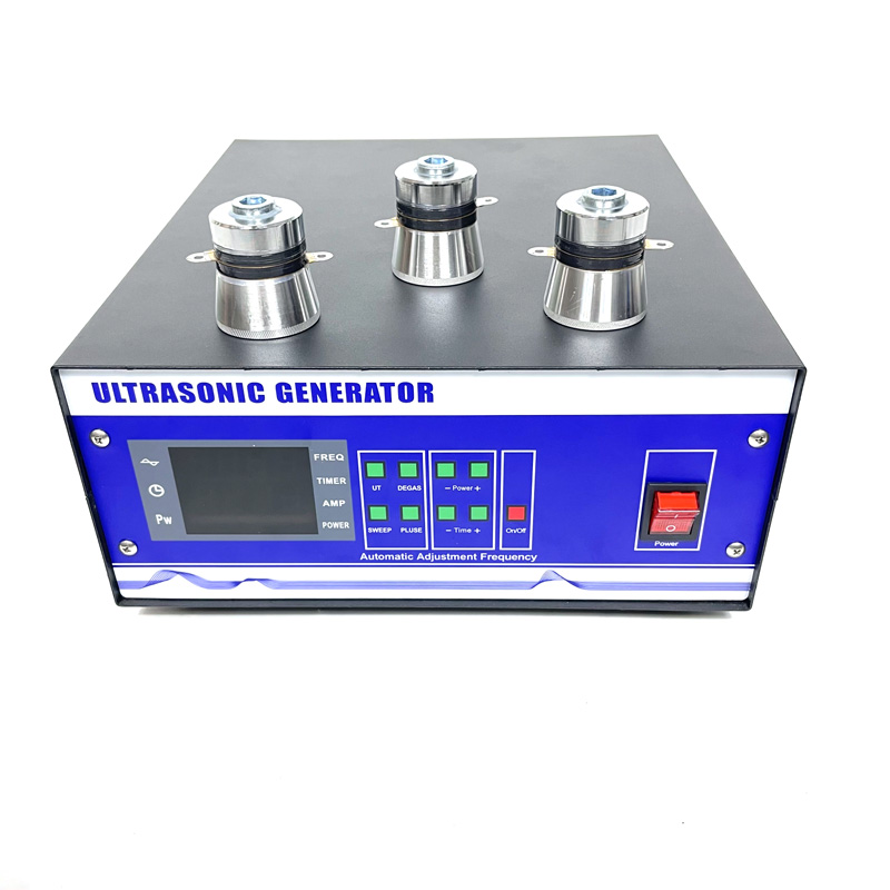 Multi Frequency Ultrasonic Generator Power Control Ultrasonic Cleaning Generator For Immersible Ultrasonic Transducer