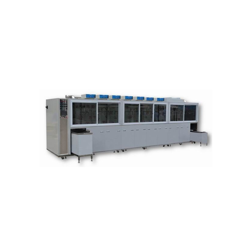 Multi Tanks full-automatic Ultrasonic Cleaning Equipment Full Automatic Ultrasonic Cleaning Machine With Mechanical Arm