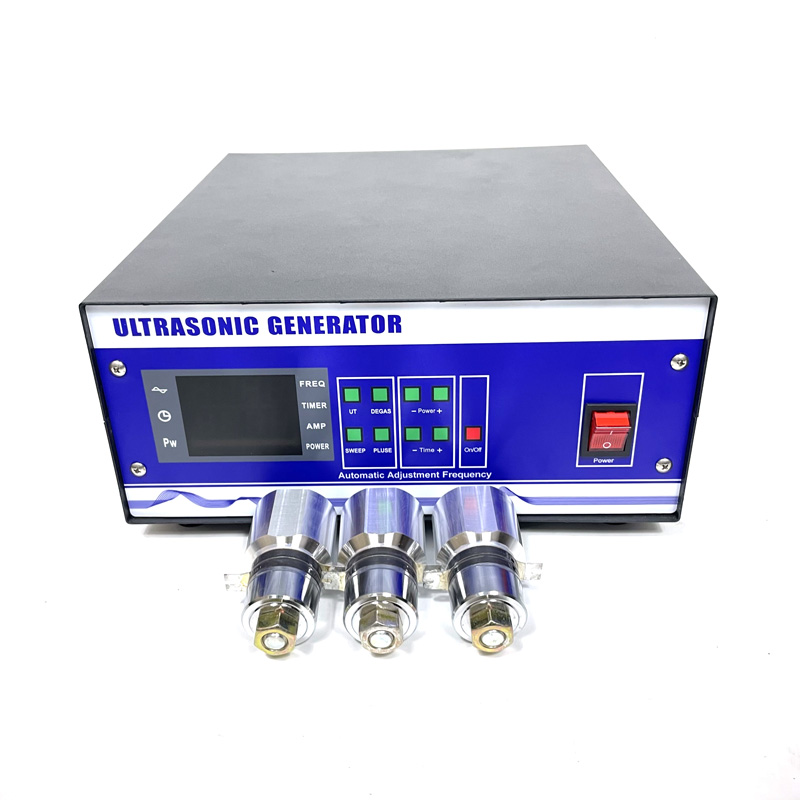 Ultrasonic Automatic Frequency Tracking Generator 20KHZ Ultrasonic Cleaning Generator For Double Groove Ultrasonic Cleaner