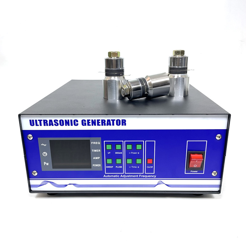 Auto Frequency Tracking Ultrasonic Wave Generator Ultrasonic Cleaner Generator For Drying Rinse Power Adju