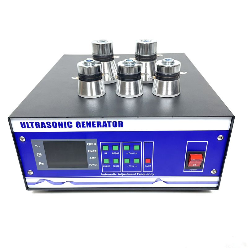 Digital High Frequency Ultrasound Generator Ultrasonic Cleaning Transducer Generator From 25khz To 200khz Frequency