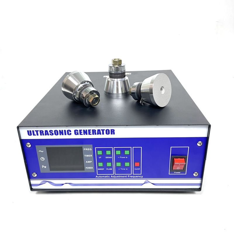 Pulse Power Ultrasonic Various Frequency Generator 2000W 40K Ultrasonic Generator For Engine Block Carbon 