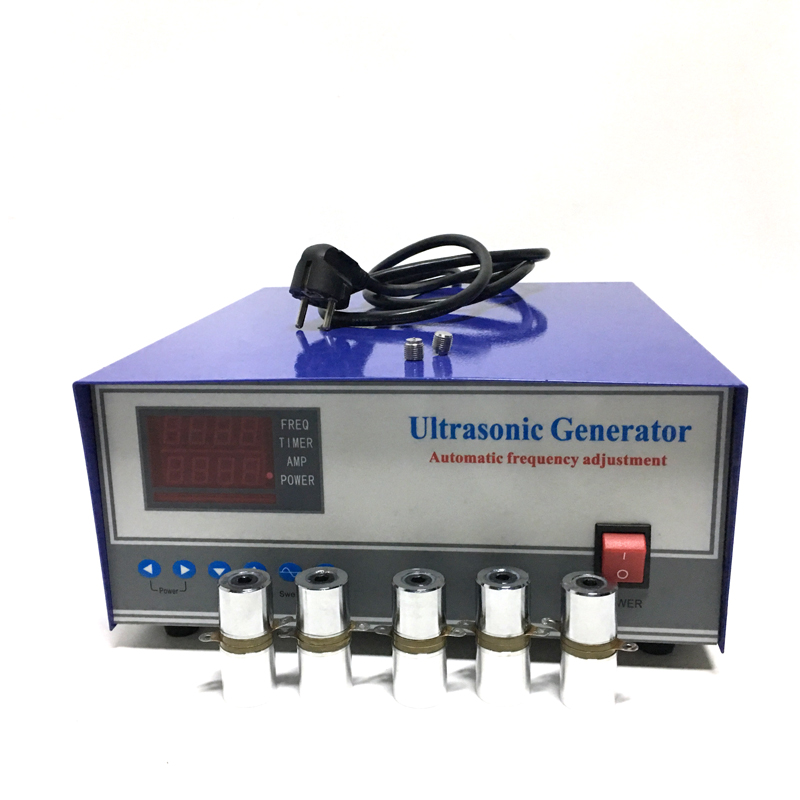 RS485 PLC Ultrasonic Generator Control System 2000W 40KHZ Ultrasonic Cleaner Generator For Industrial Rotate Ultrasonic Cleaner