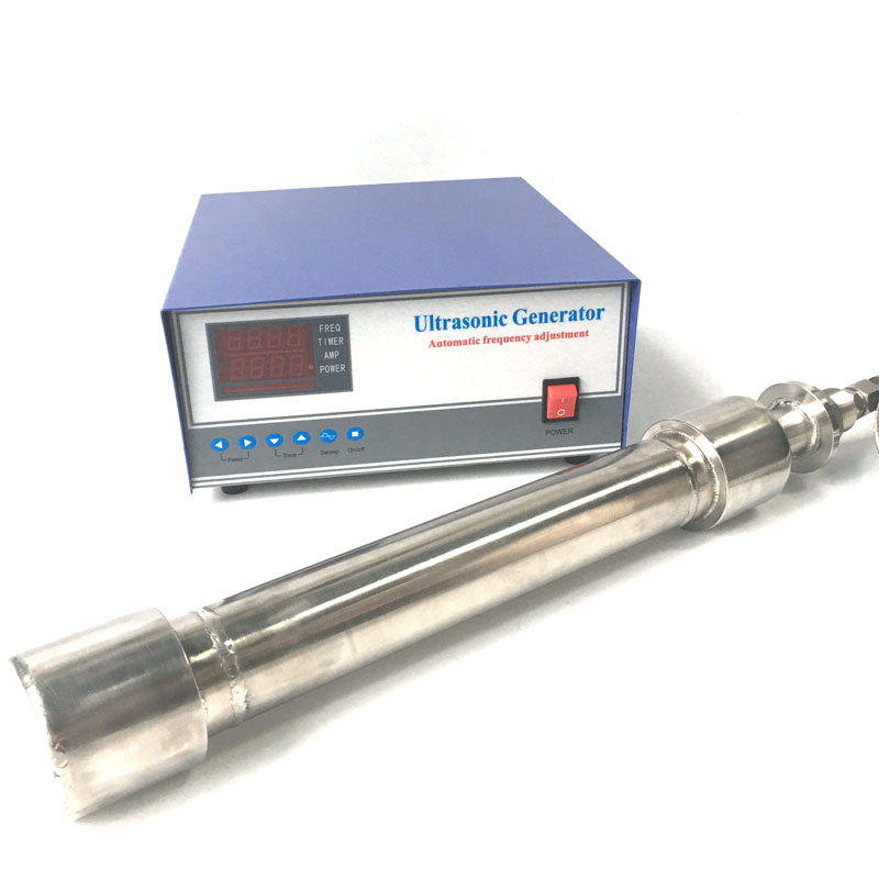 Ultrasonic Power 300W Submersible Ultrasonic Tubular Vibrating Reactor for Auto Parts/Carburetor