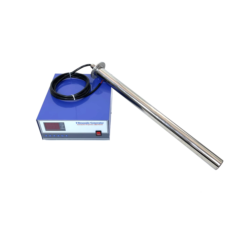 Homogenizer Ultrasonic Disruptor Tubular Ultrasonic Reactor SS316 Material Waterproof Vibrator 1000W