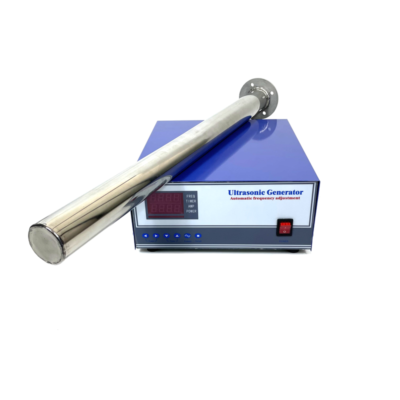 SS316 Tubular Ultrasound Immersion Vibrating Transducer Reactor Instrument Submersible Ultrasonic Vibration 