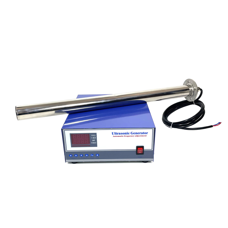 Clamp-On Tubular Sonochemical Reactor Good Quality Ultrasonic Power 300W Submersible Ultrasonic Tubular Vi