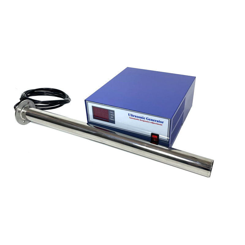 27khz Titanium Ultrasonic Tubular Transducer Rod Equipment 2000W Ultrasonic Cleaner Vibration Rod Generator Transducer