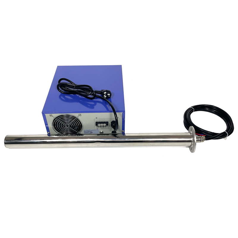 Rod Ultrasonic Cleaner Reactor Customized Ultrasonic Rod Tubular Reactor Stainless Steel Ultrasonic Cleaning Machine