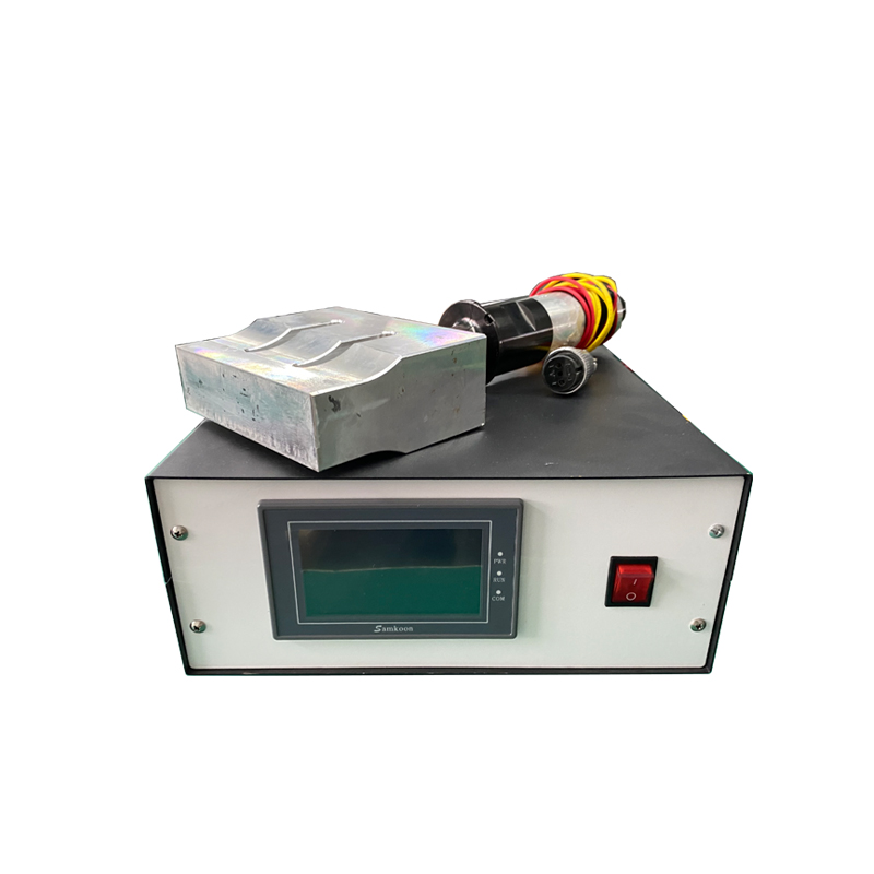 4000W Industrial Ultrasonic Welding Adjustable Generator Transducer Booster Horn For Sealing Edge Ultrasoni